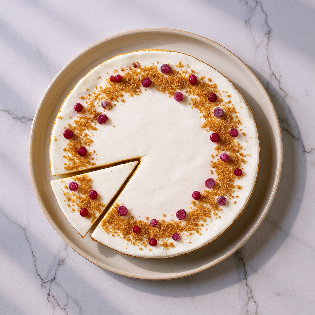 Pepparkakscheesecake