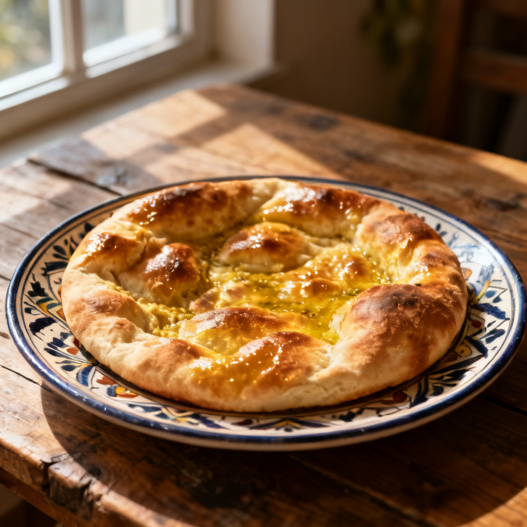 Khobz el Dar (Algeriskt semolinabröd)