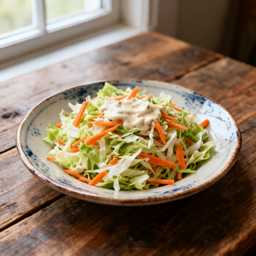 Vinaigrette Slaw med Feta