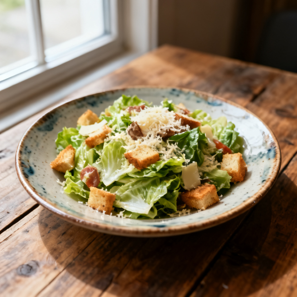 Caesarsallad med lax