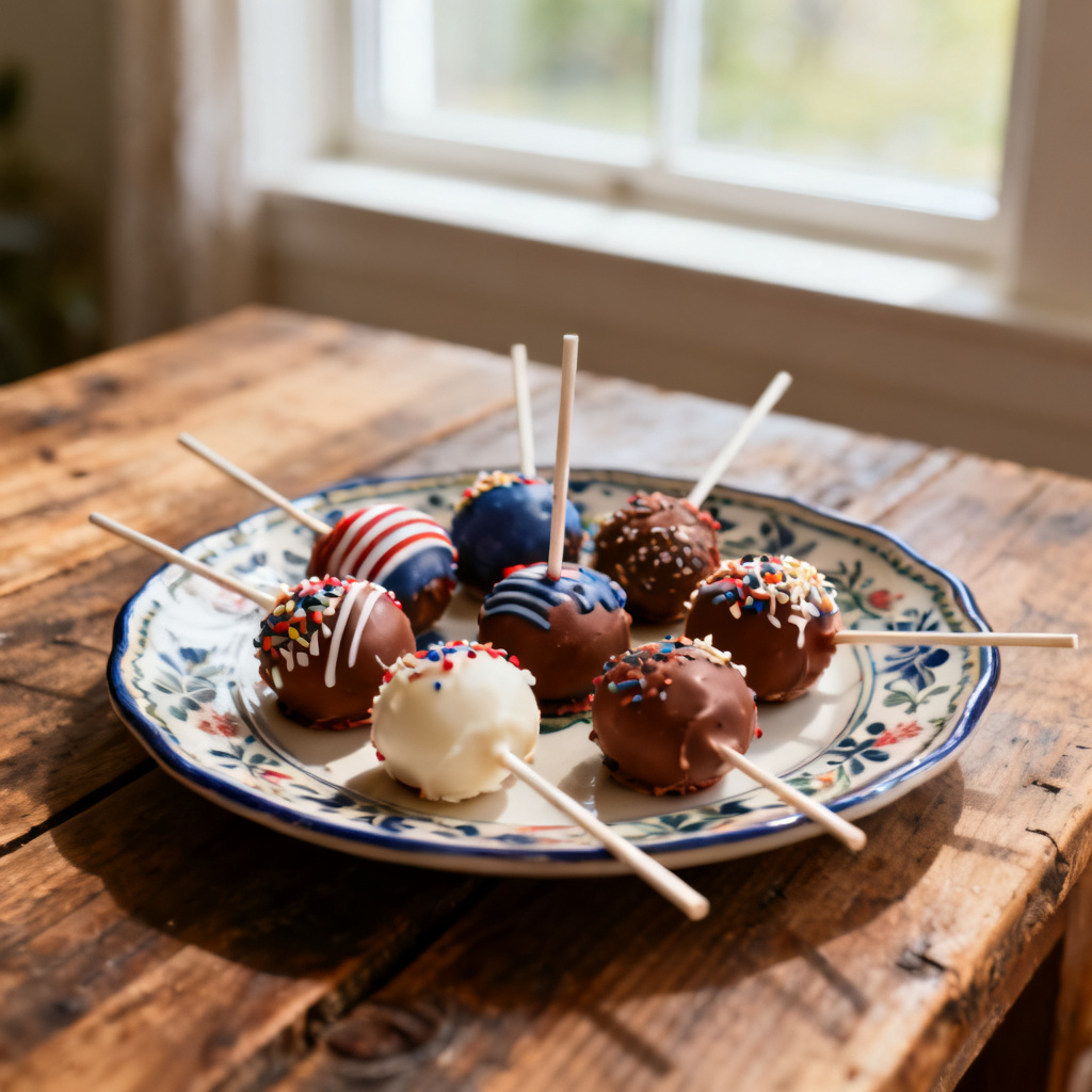 St Patricks Day Cake Pops