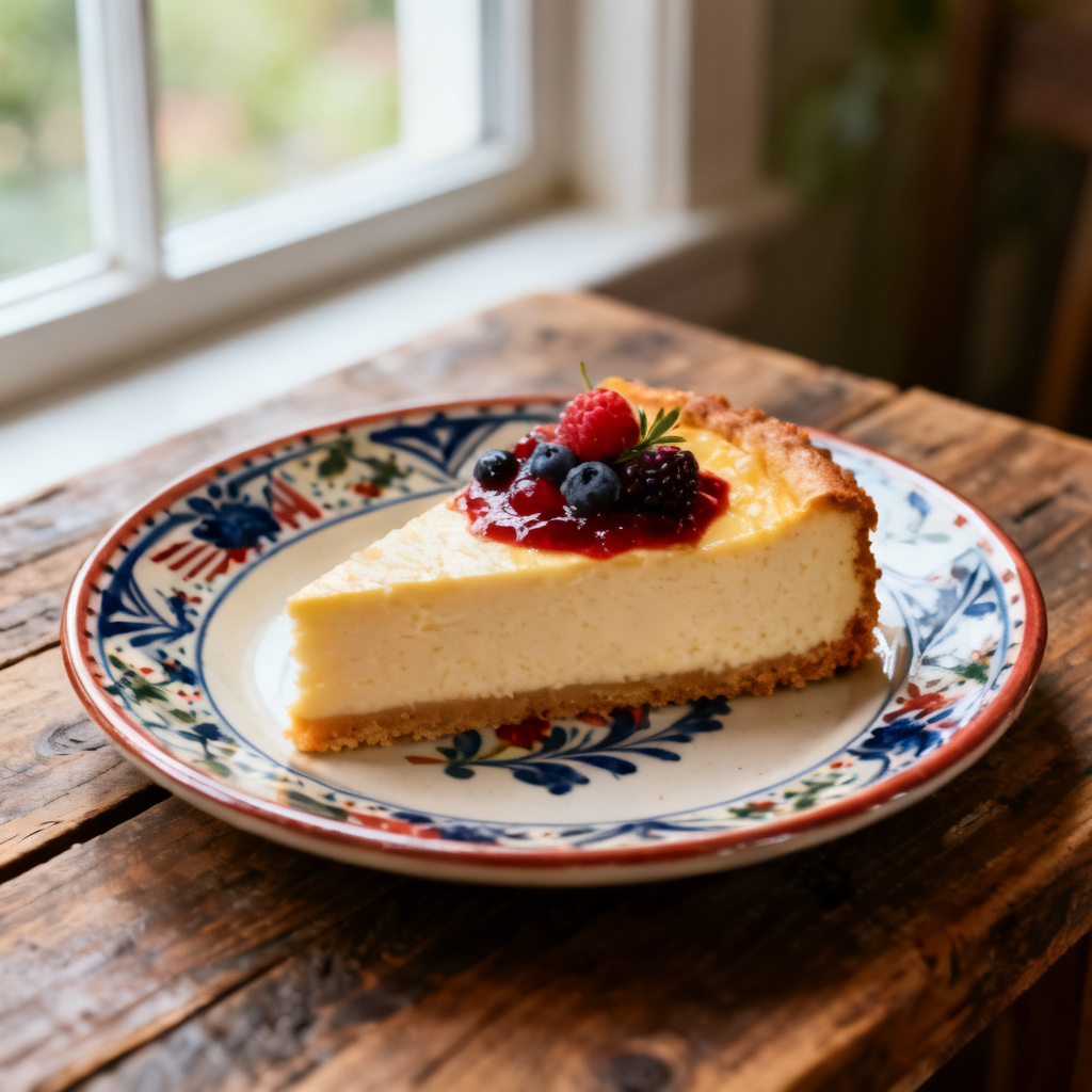 Saltad karamellcheesecake