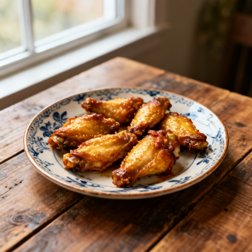 Maple-Wasabi Wings