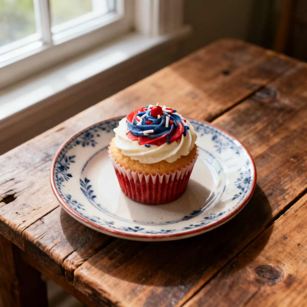 Choklad Bourbon Cupcakes med Smör Pecan Frosting