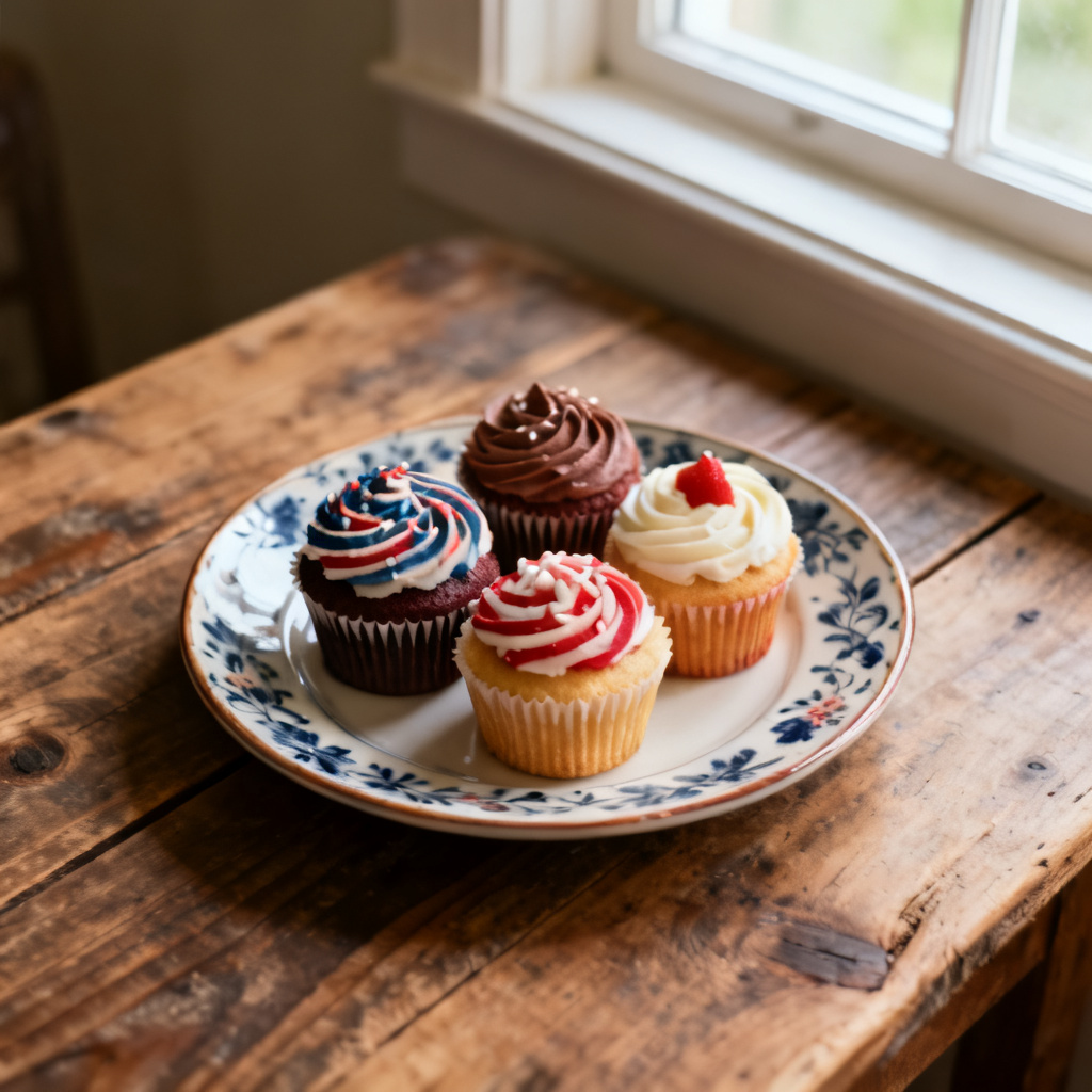 Chokladkokosromscupcakes