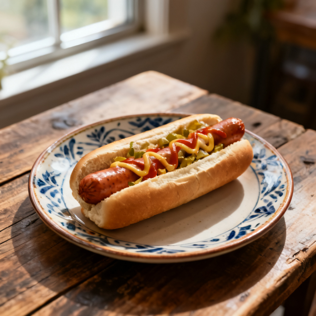Chorizohotdogs med chimichurri