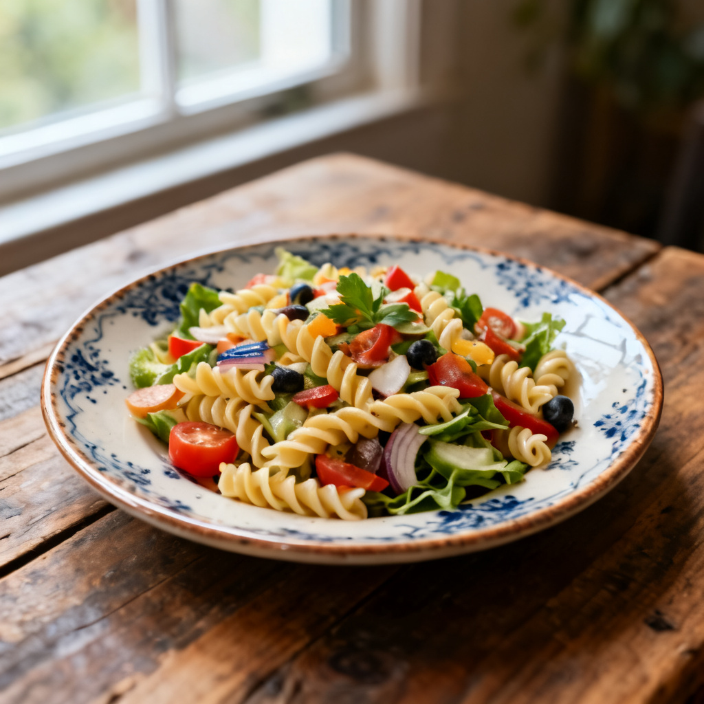 BLT-pastasallad