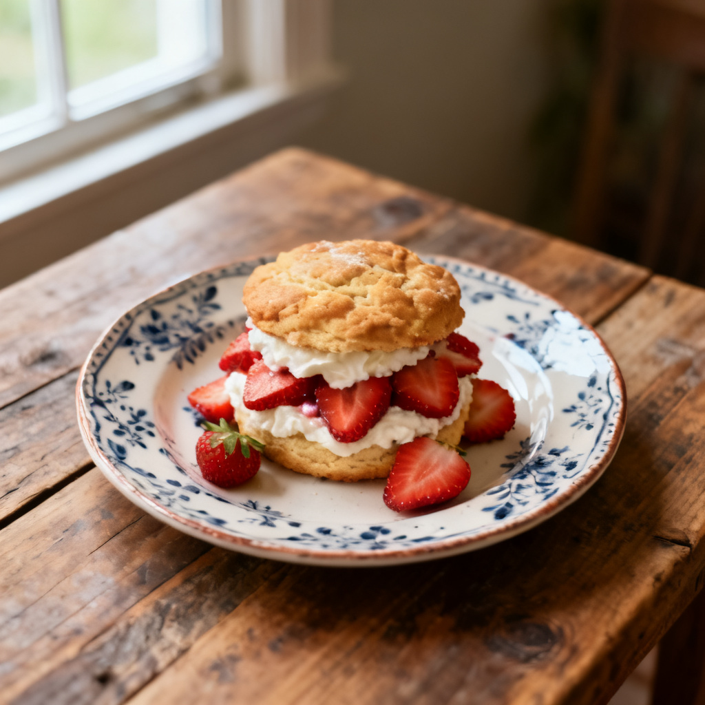 Jättestrawberry shortcake