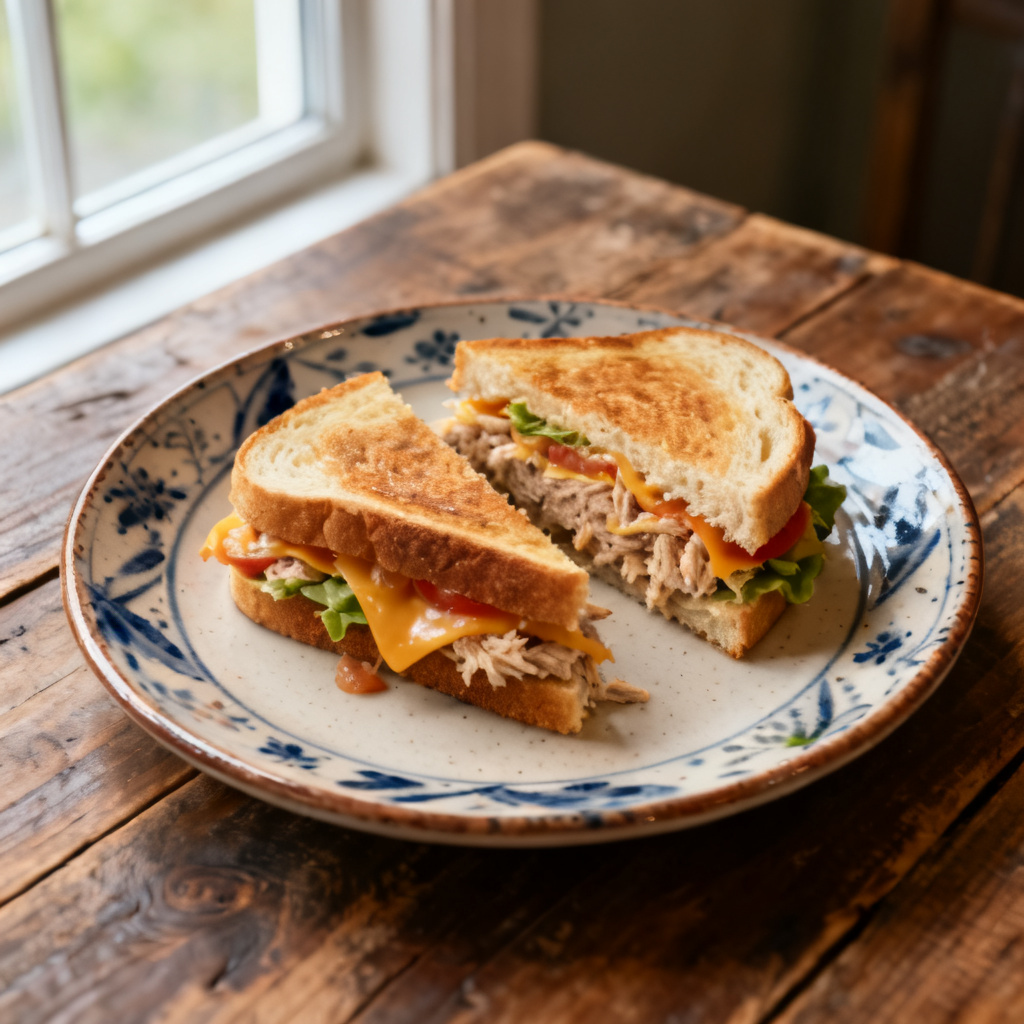 Hot tuna melt