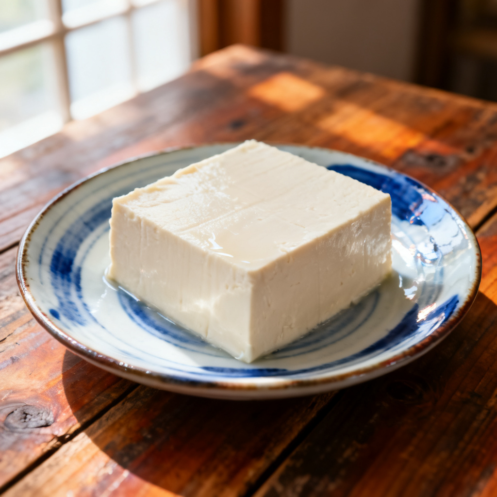 Krispig Tofu i Jordnötssås