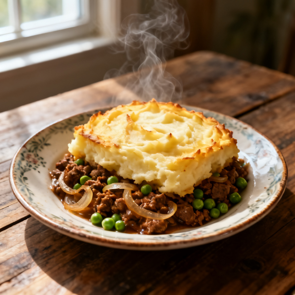 Vegansk shepherd's pie