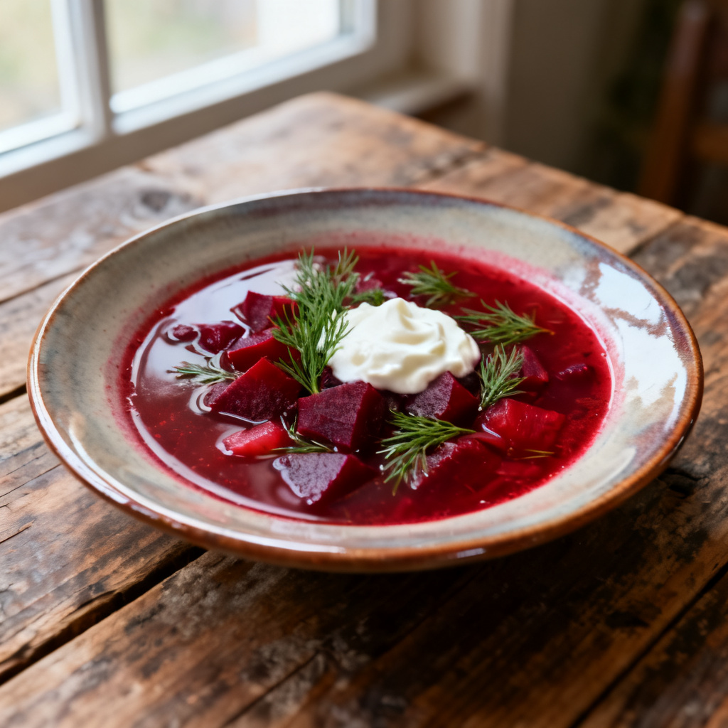 Beetroot Soup (Borscht)