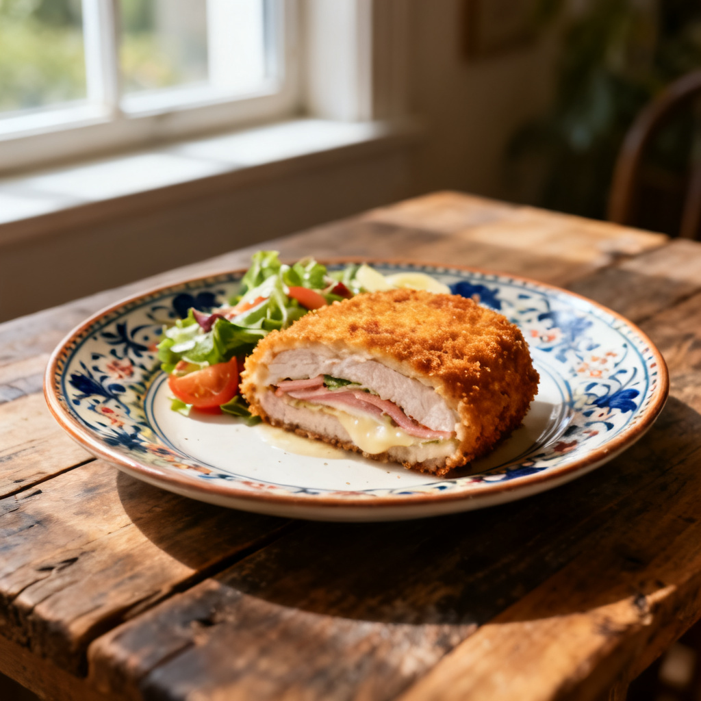 Ugnsgrillad Kyckling Cordon Bleu