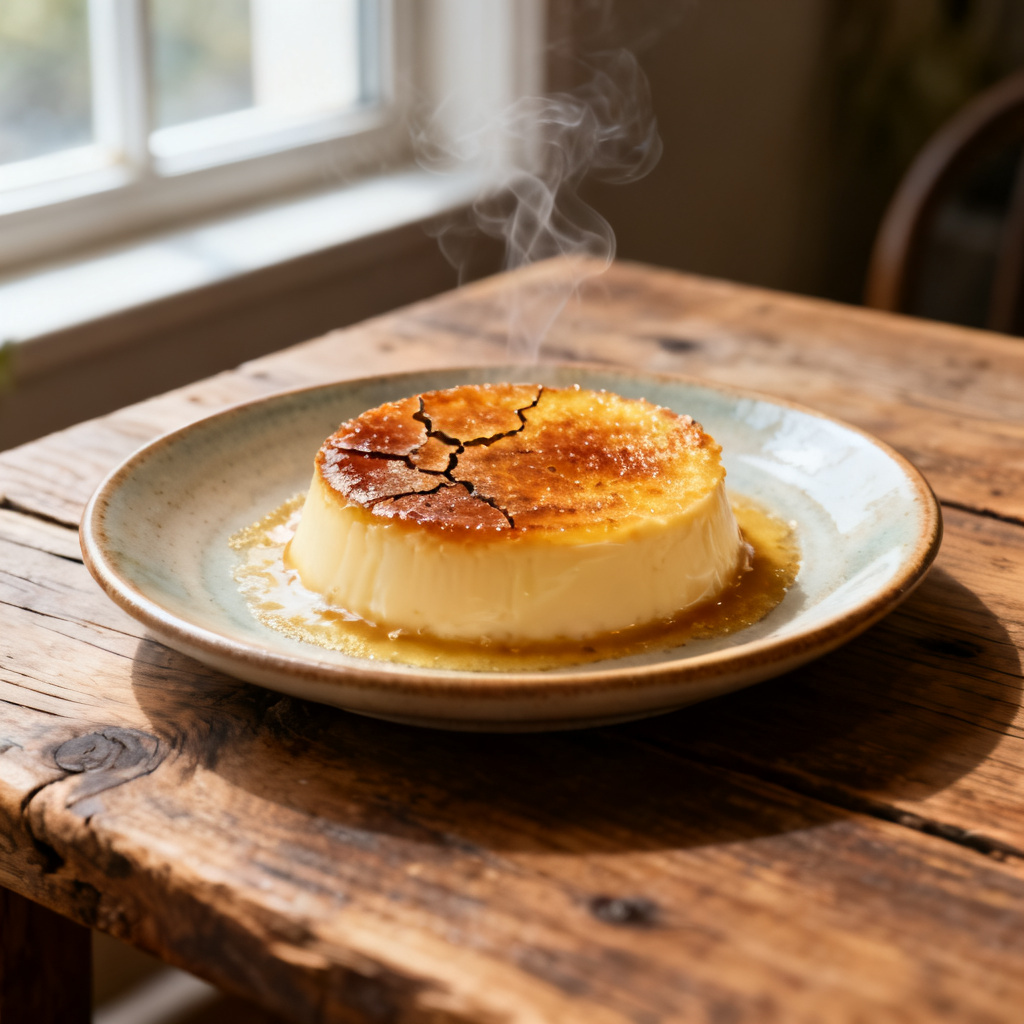 Crème brûlée med tre smaker