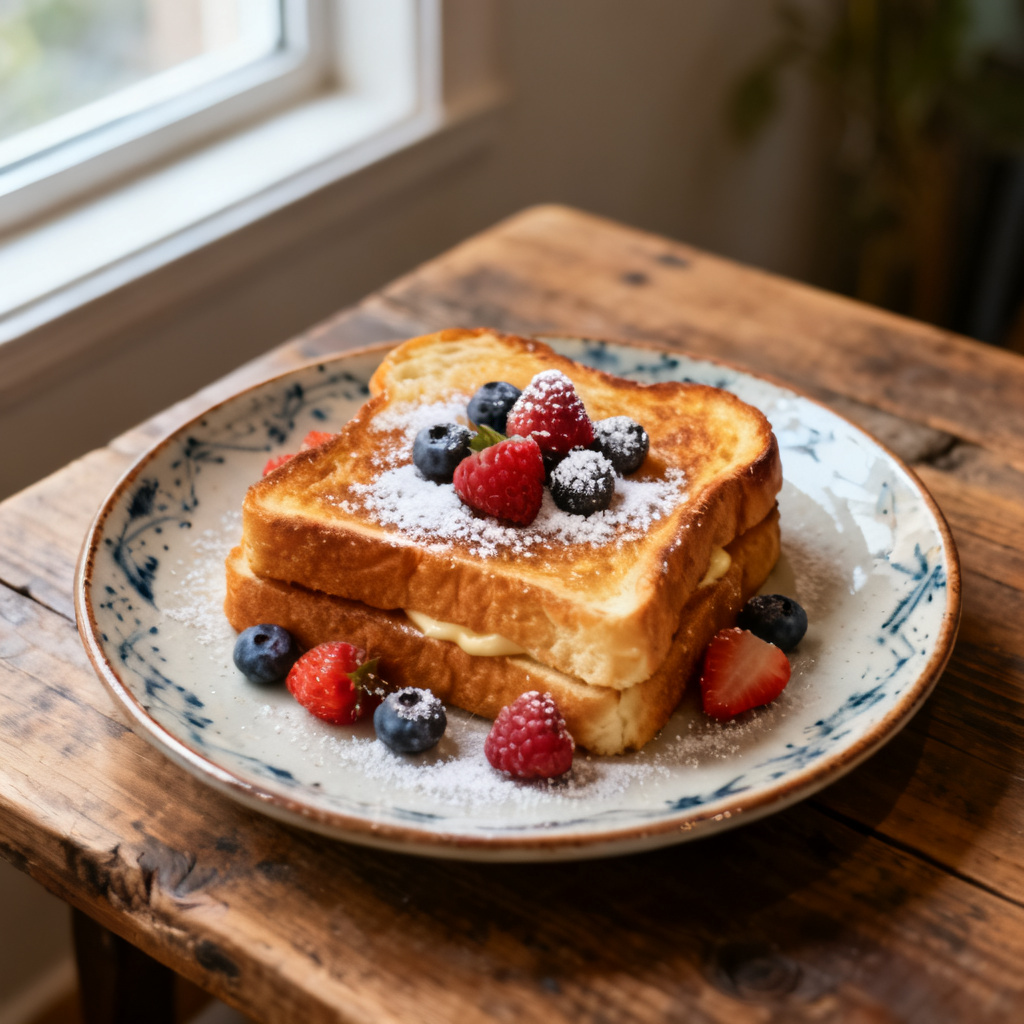 Julmorgonsdoughnut French toast