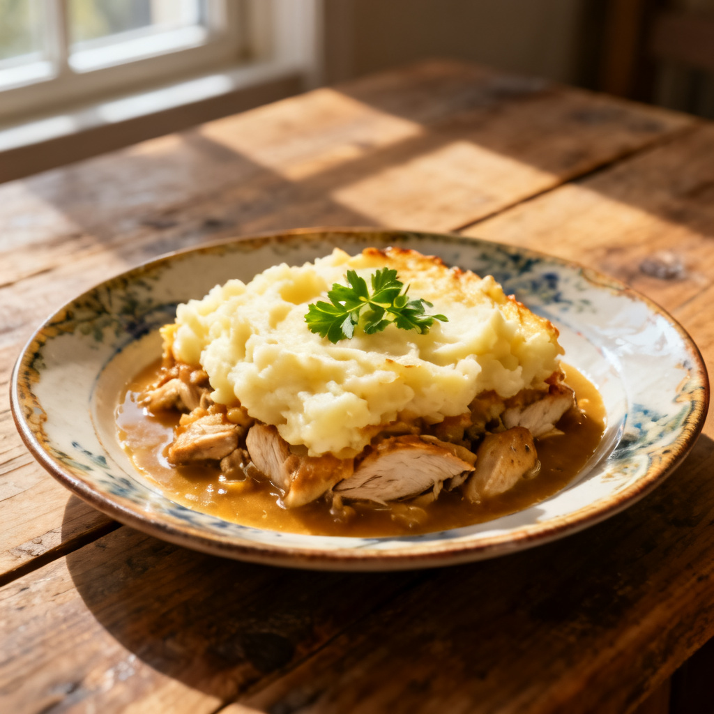 Kyckling Parmentier