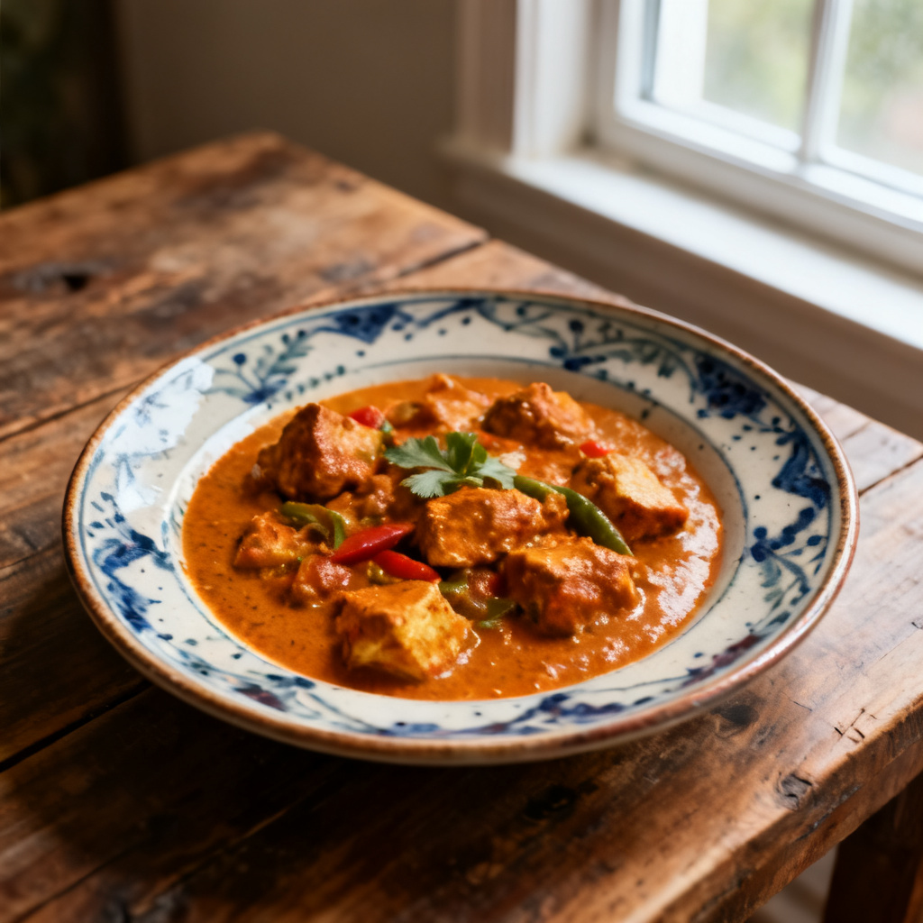Enkel Vegetarisk Tikka Masala