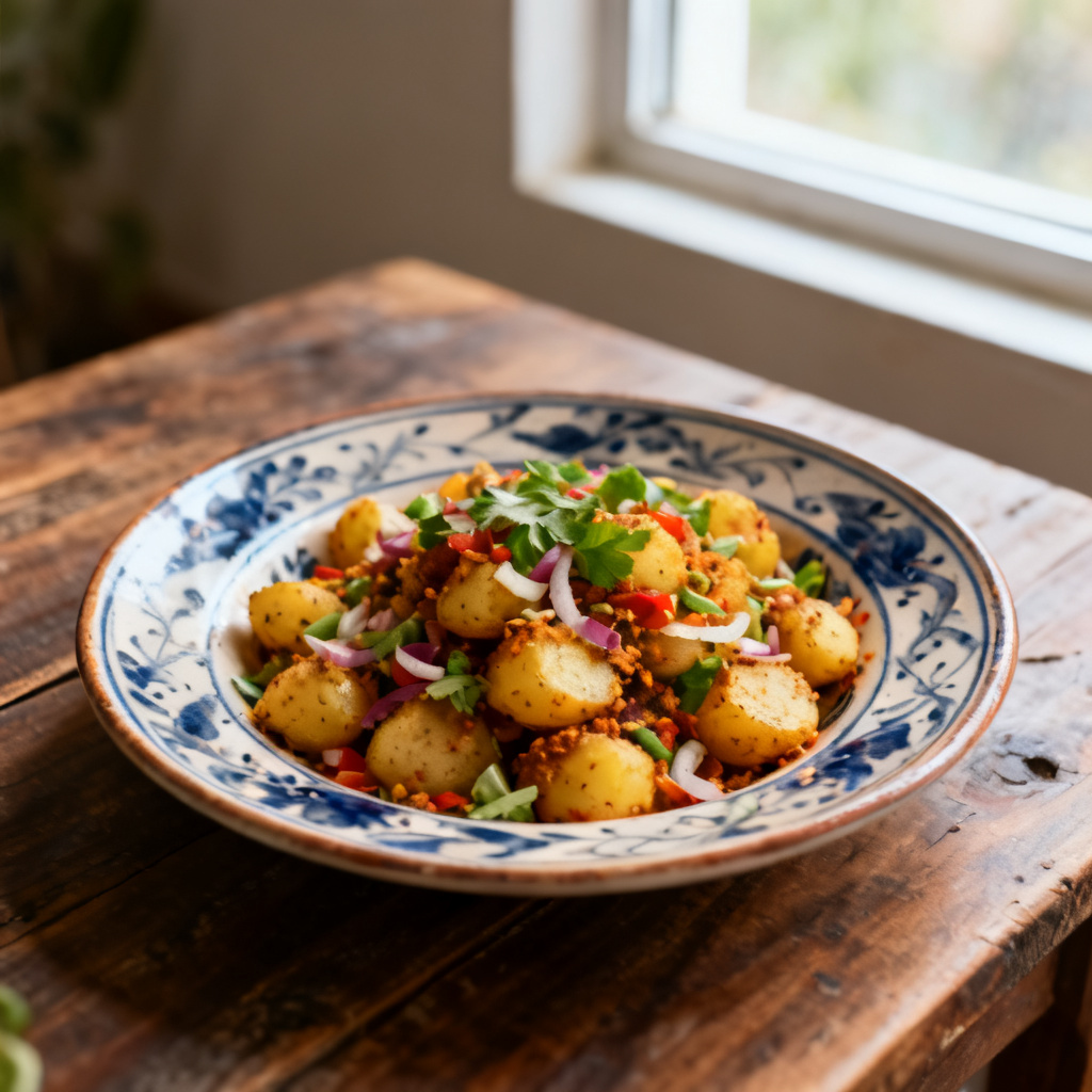 Lätt aloo chaat