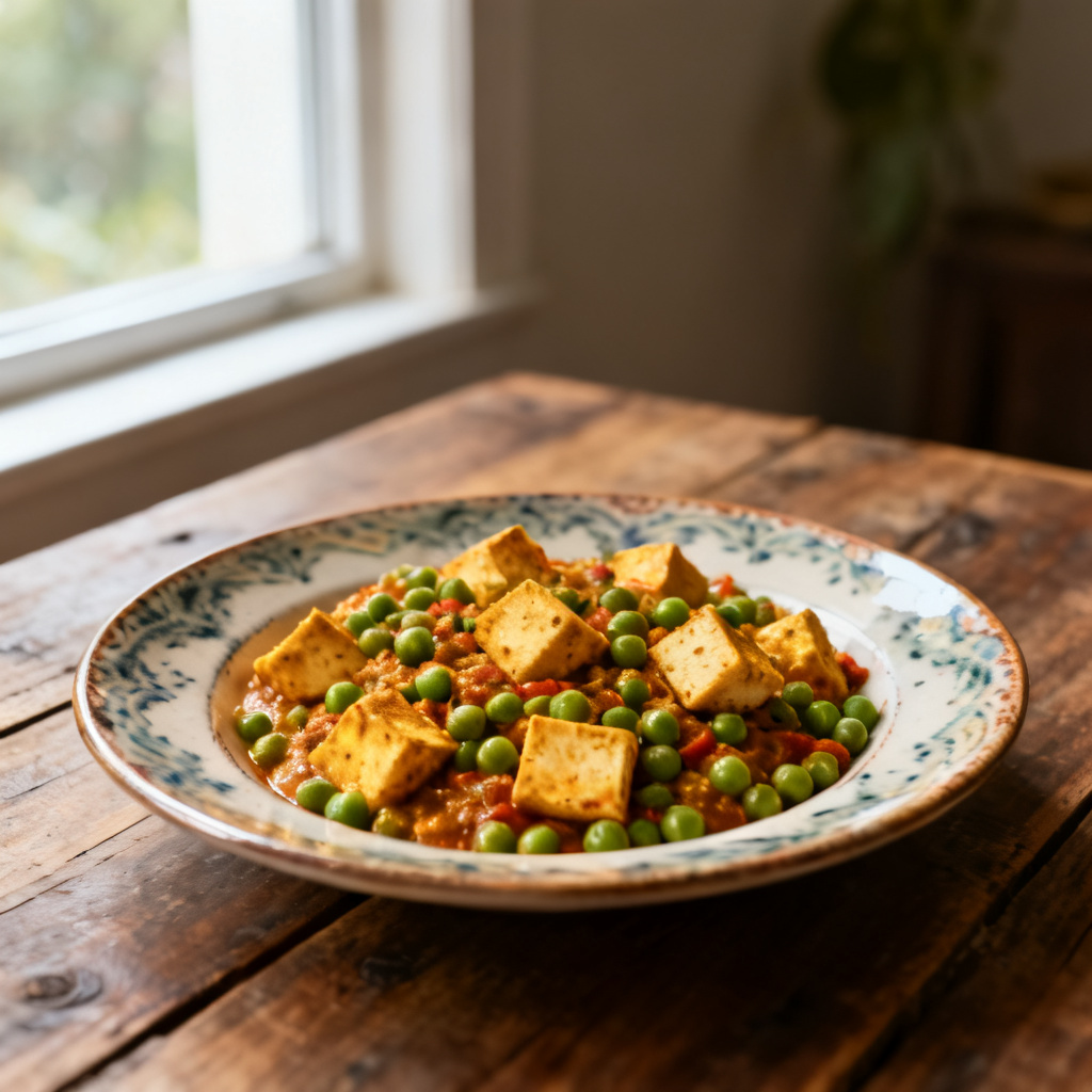 Matar Paneer