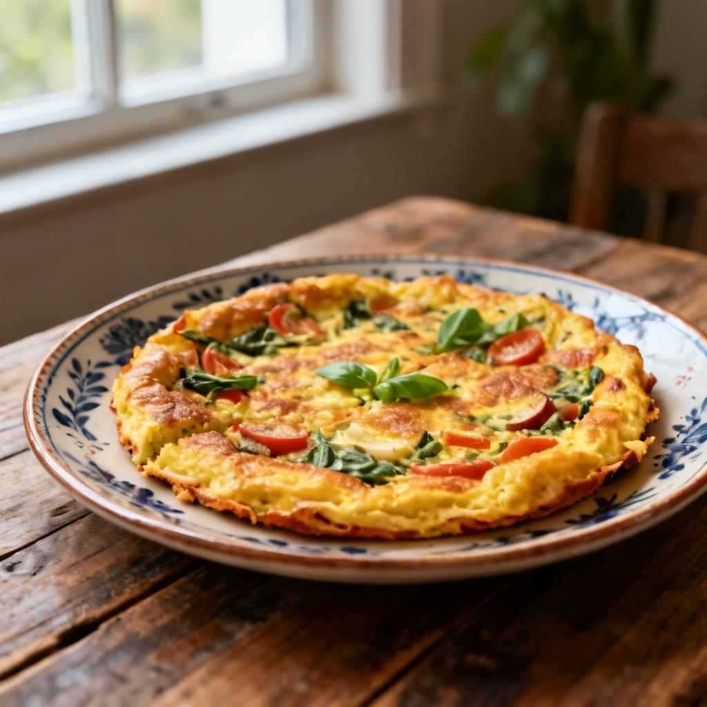 Lätt ugnfrittata