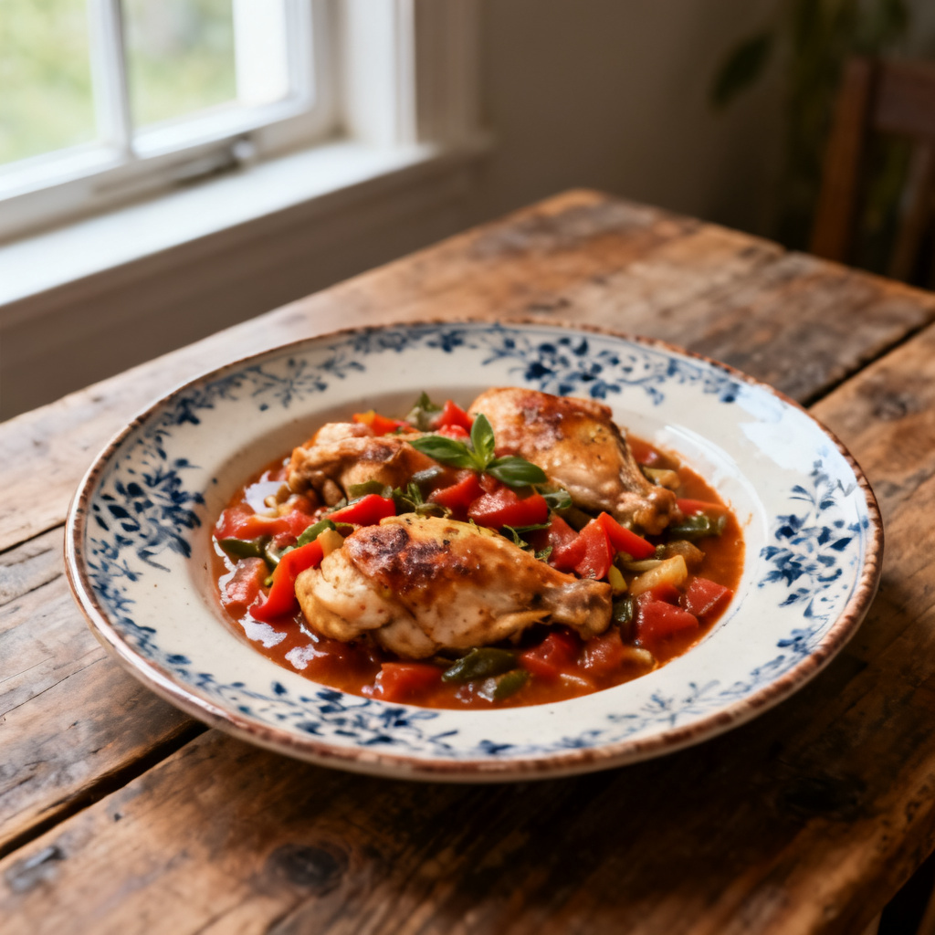 Kyckling Cacciatore