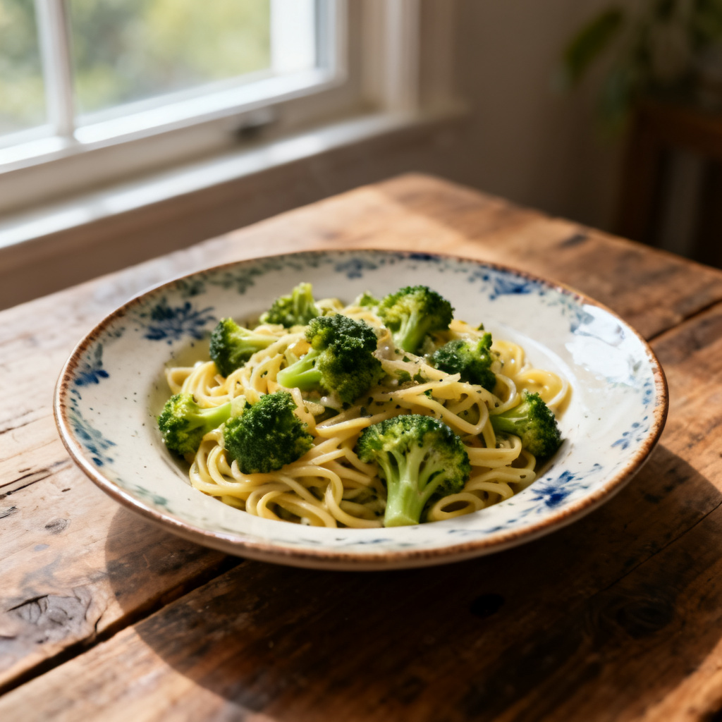 Pasta med broccoli recept