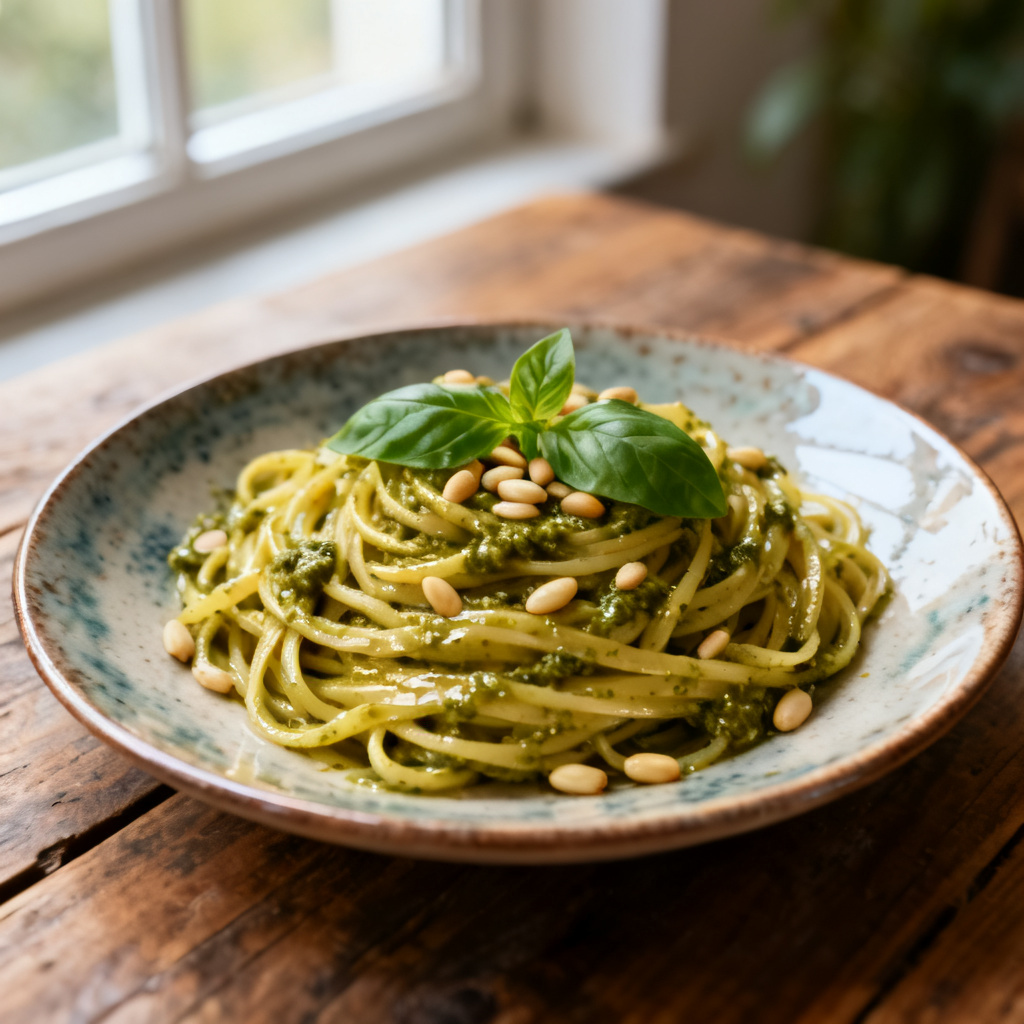 Pasta med vinterpesto