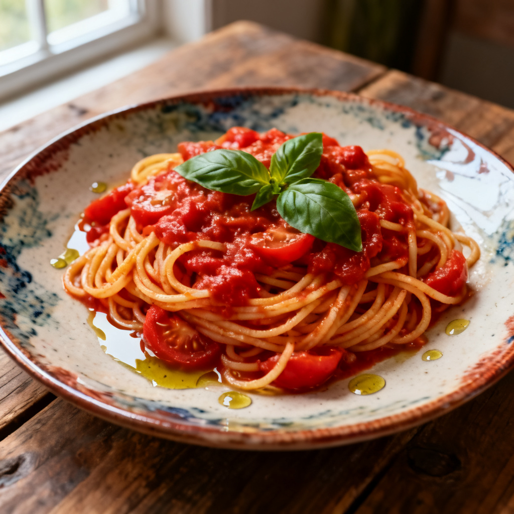 Lätt tomatpasta