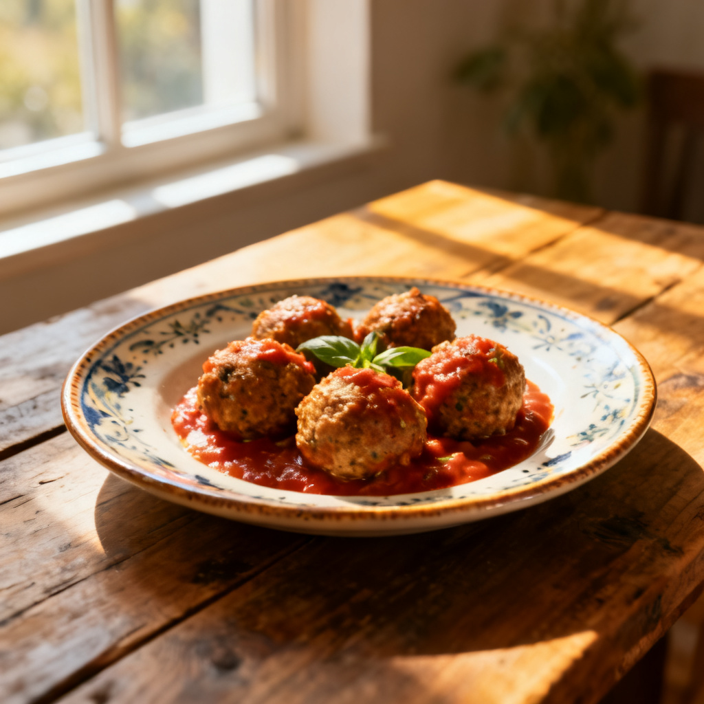 Äggplanta Köttbullar