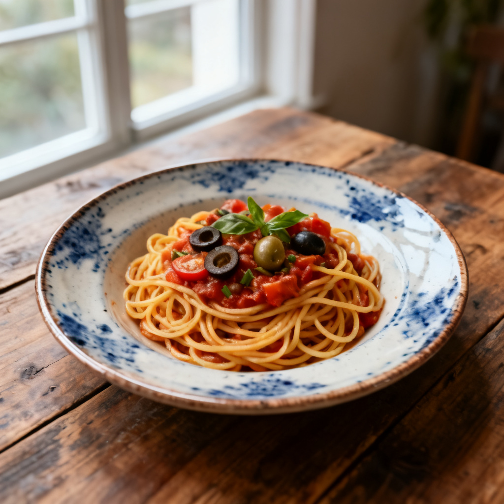Spaghetti puttanesca