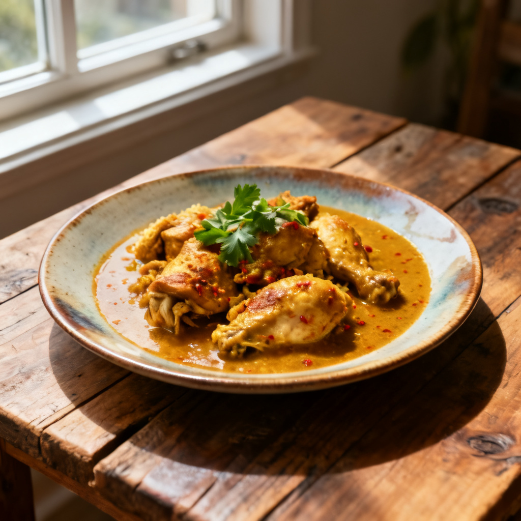 Jamaicansk Kycklingcurry Recept