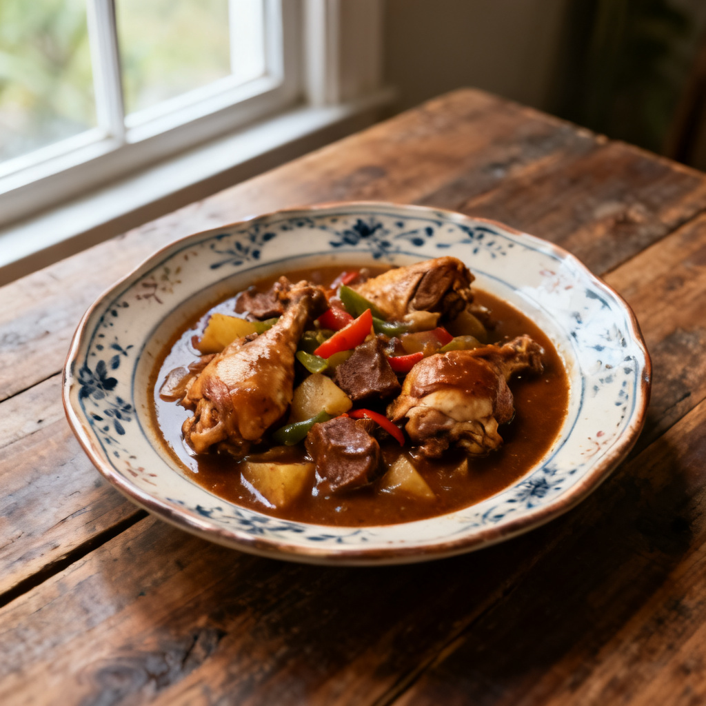 Brown Stew Chicken