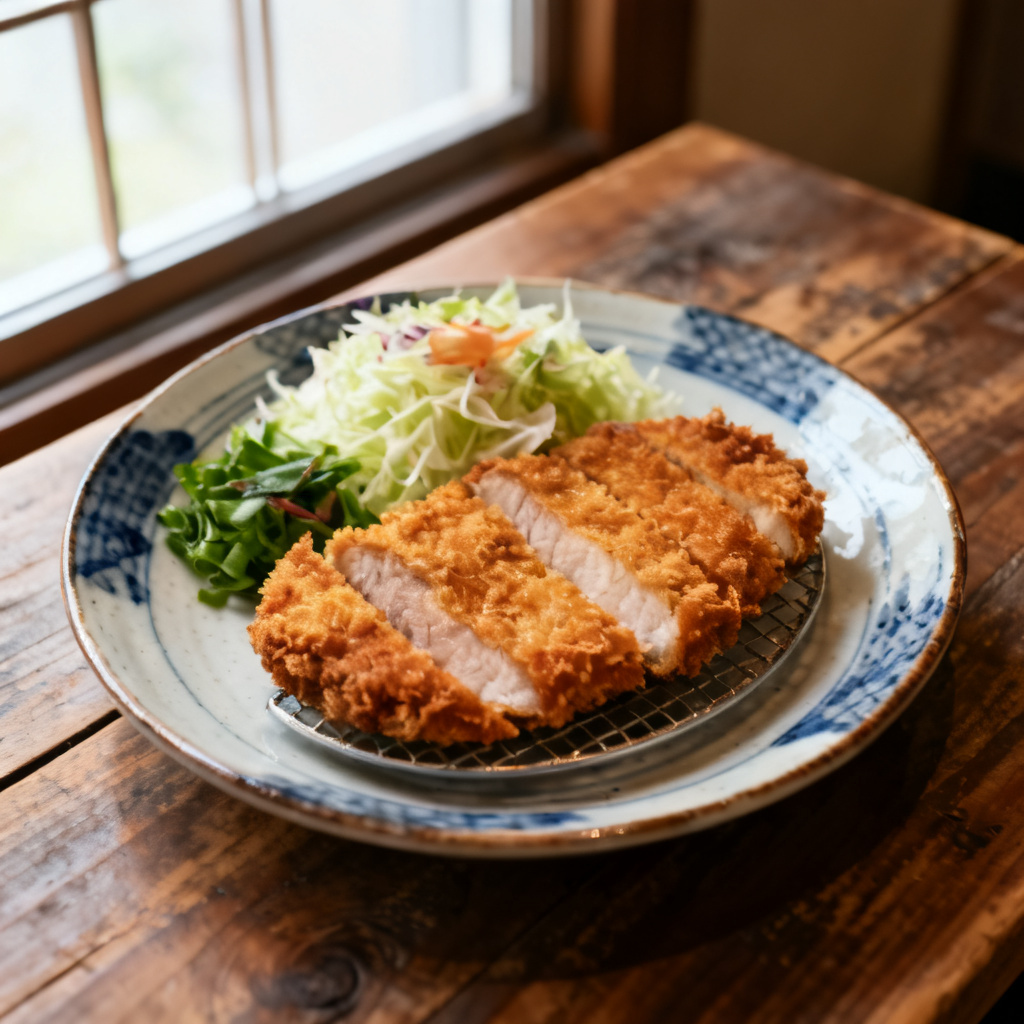 Lättare kyckling katsu