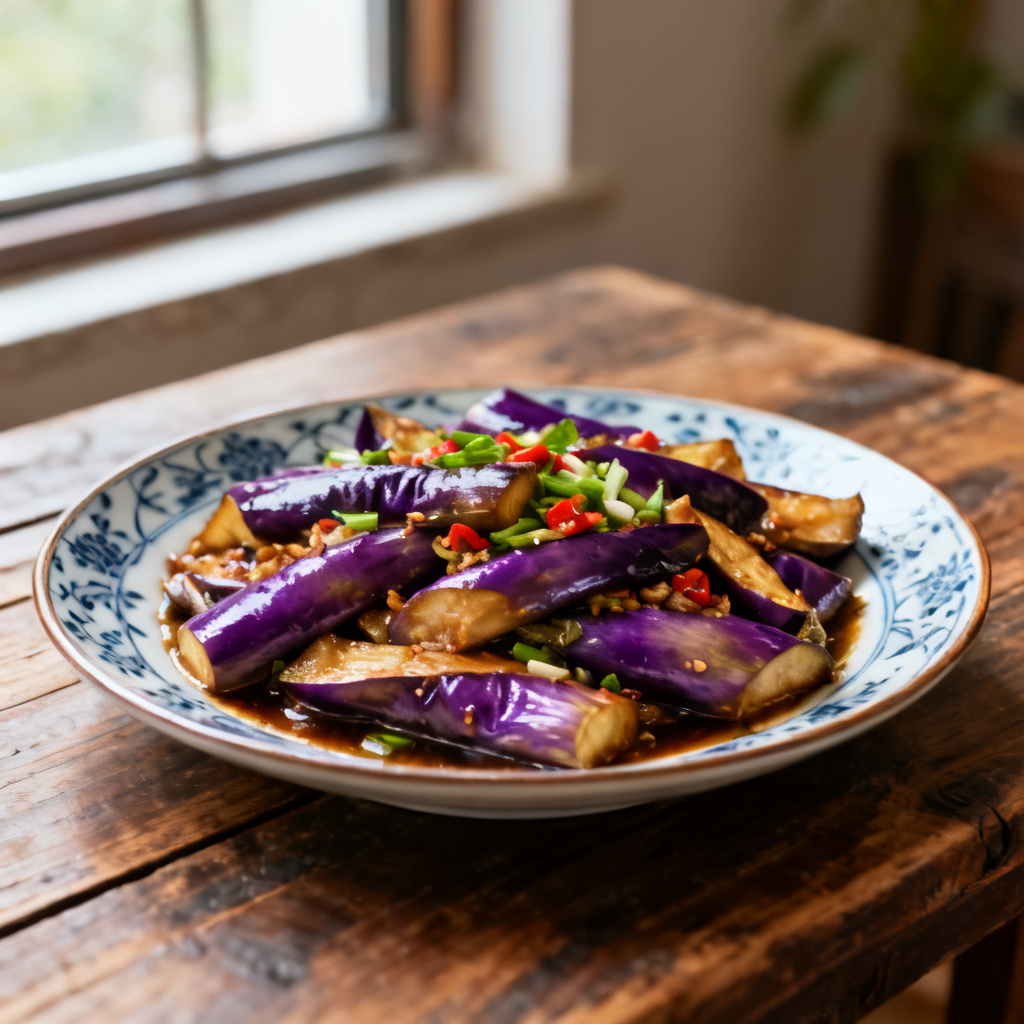 Sichuan aubergine