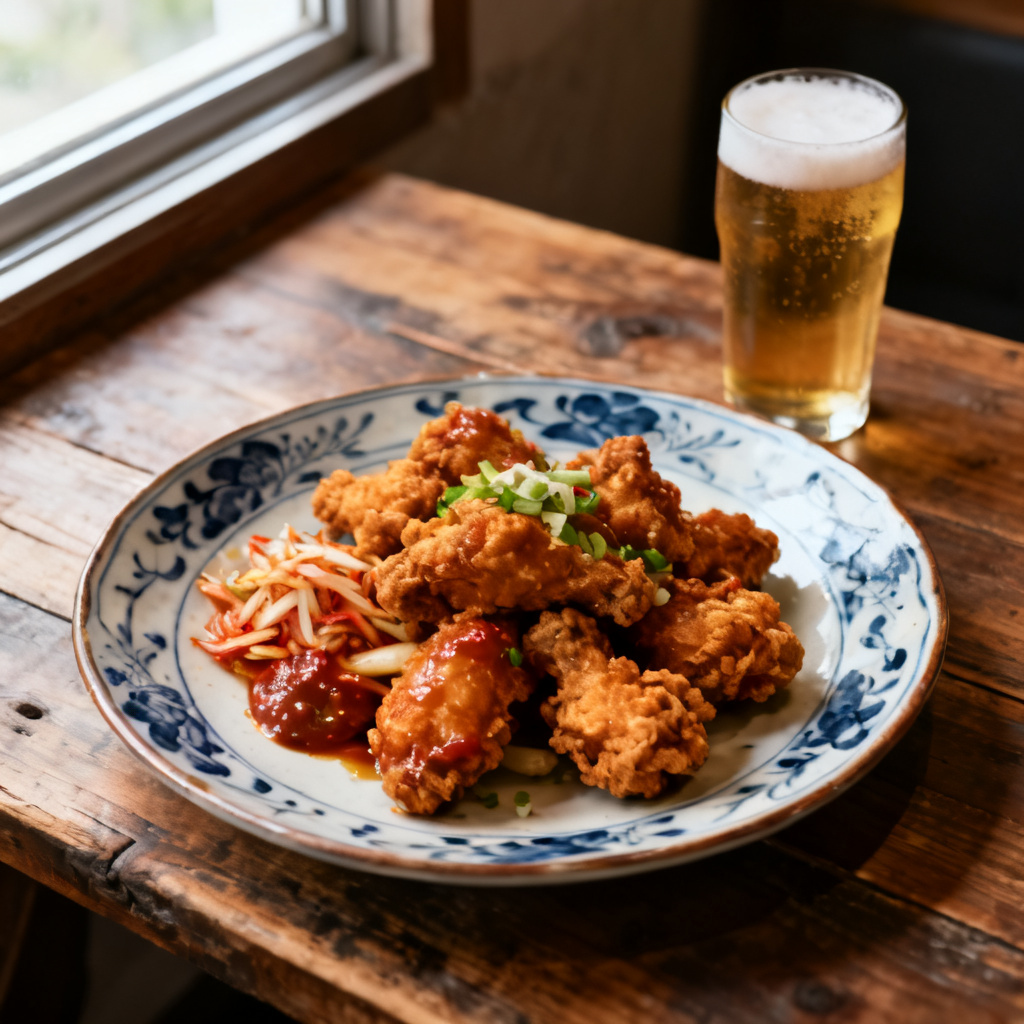 Korean fried chicken