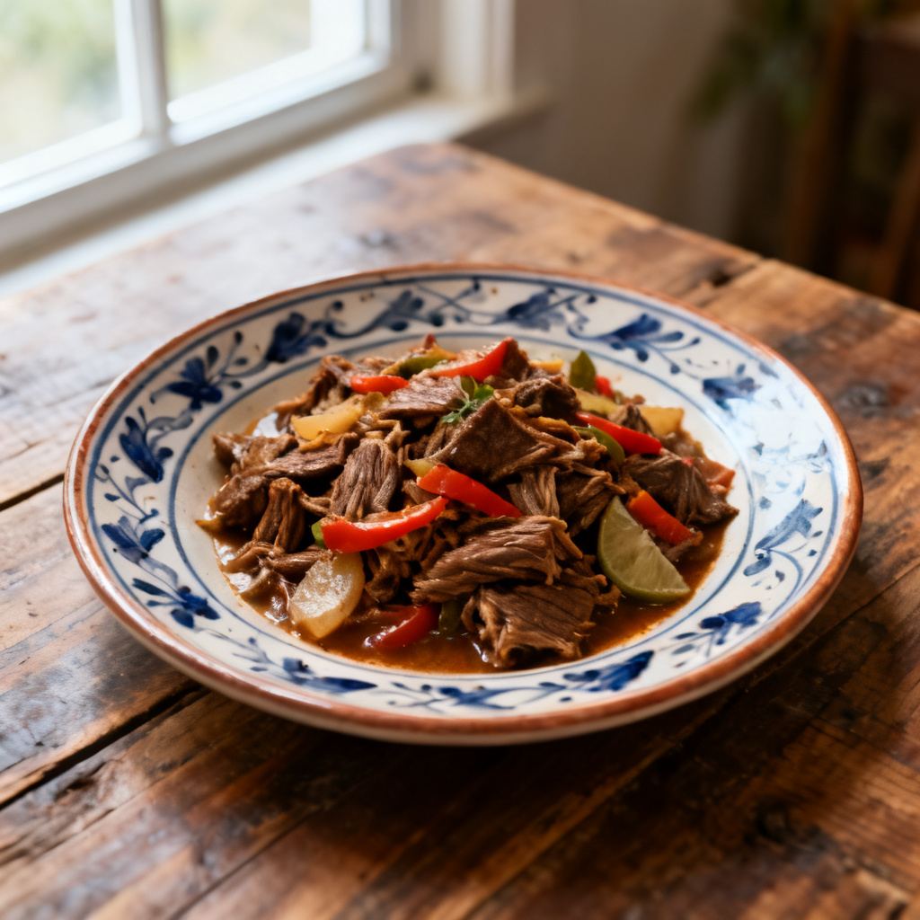 Ropa Vieja Recept (Instant Pot eller Dutch Oven)