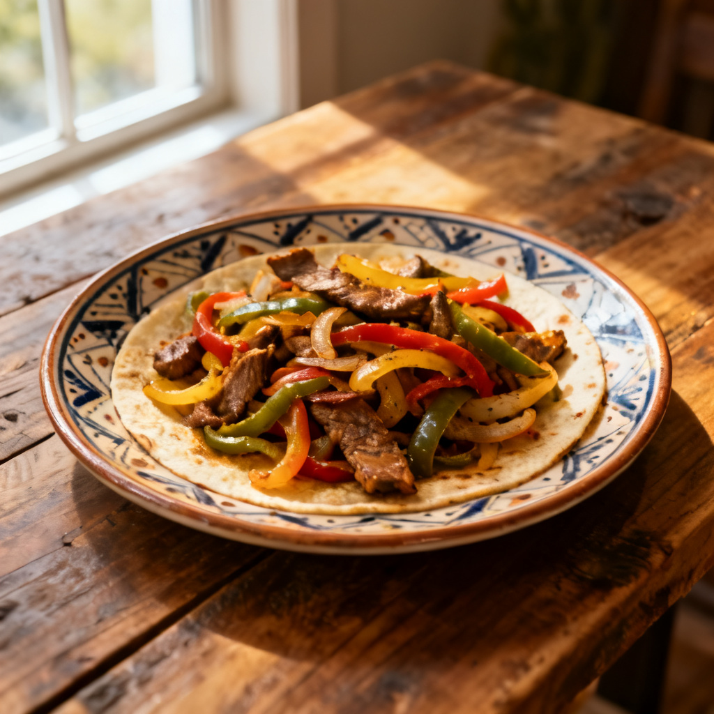 Kikärtsfajitas