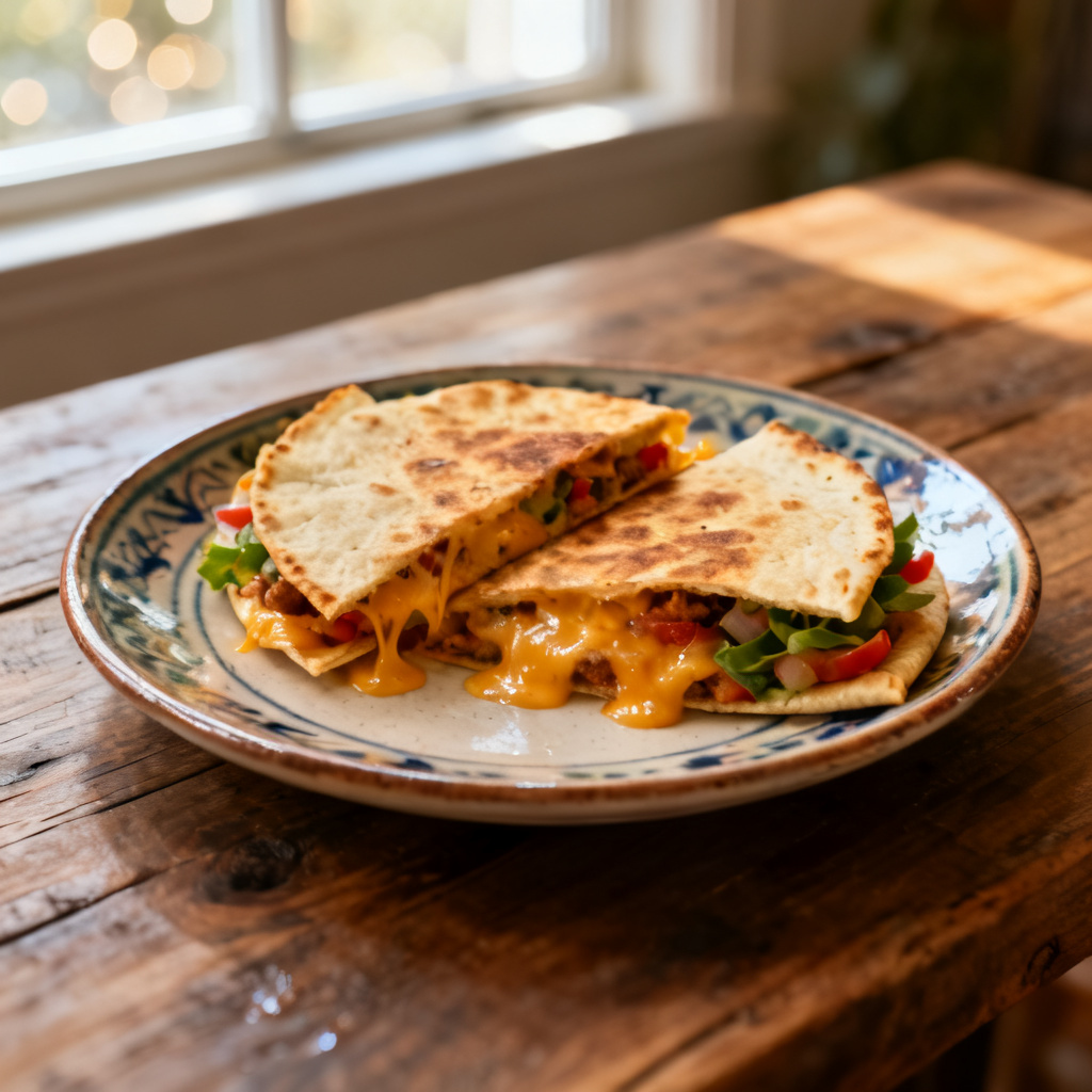 Vegetarisk quesadillas