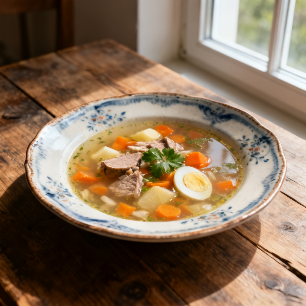 Rosol (Polsk kycklingsoppa)