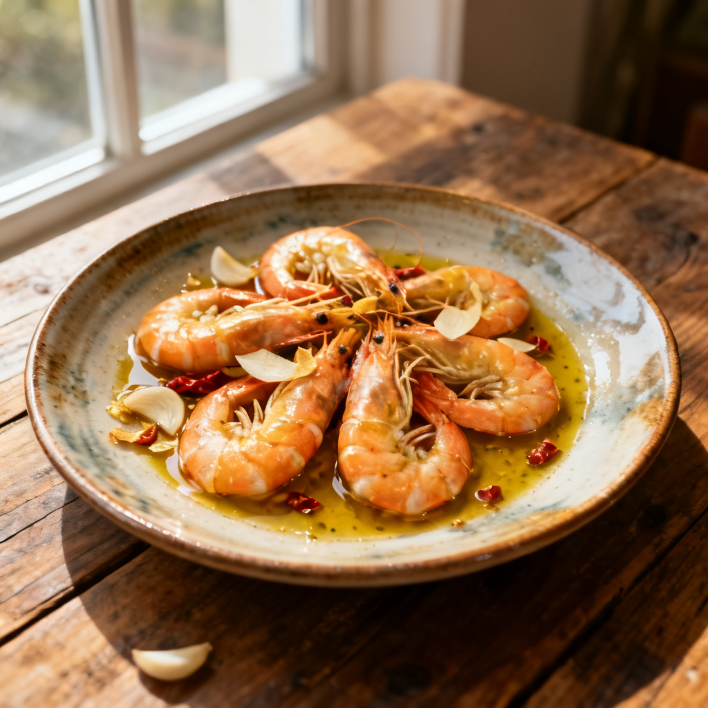 Gambas al ajillo