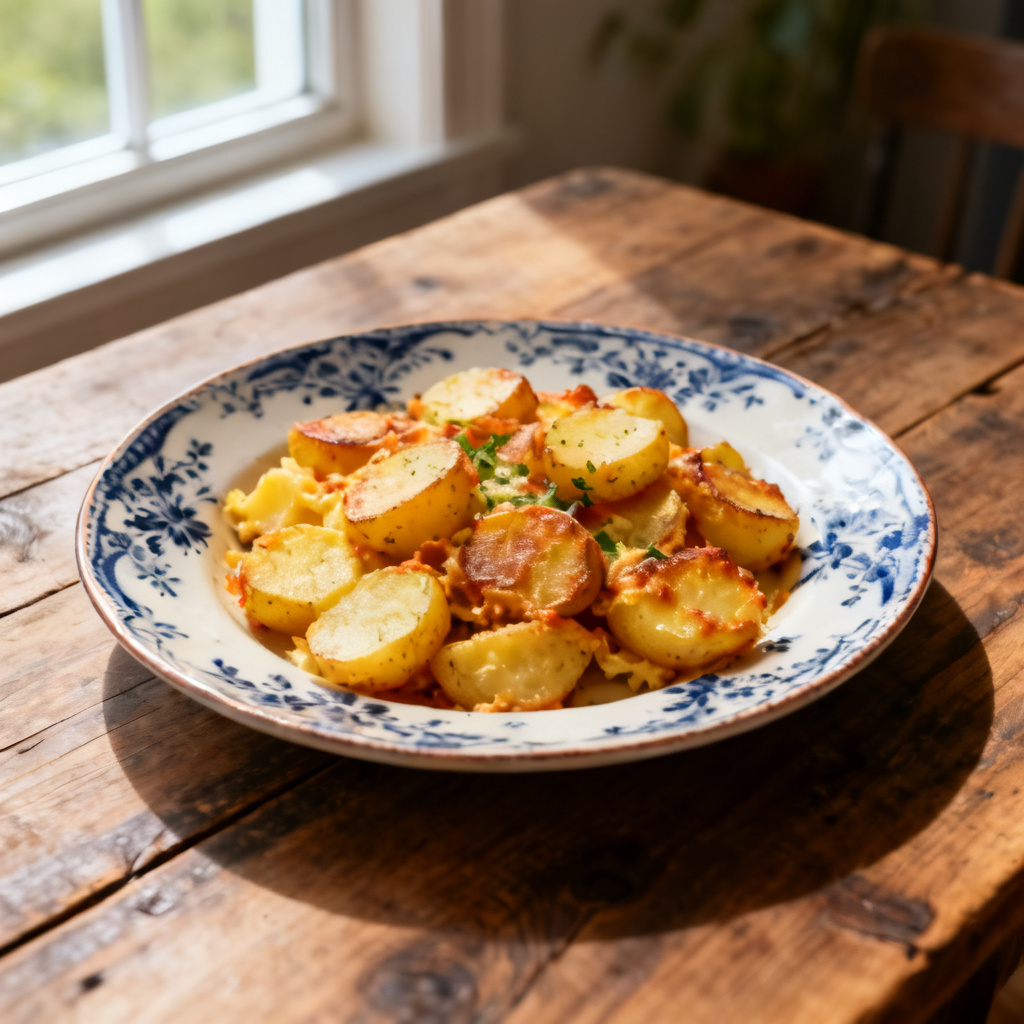 Räkfyllning till bakad potatis