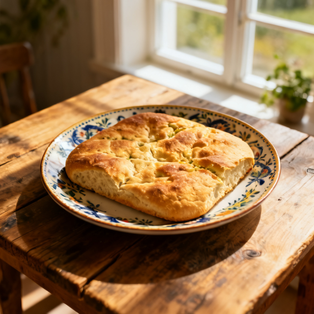 Brytbröd med örter och citron