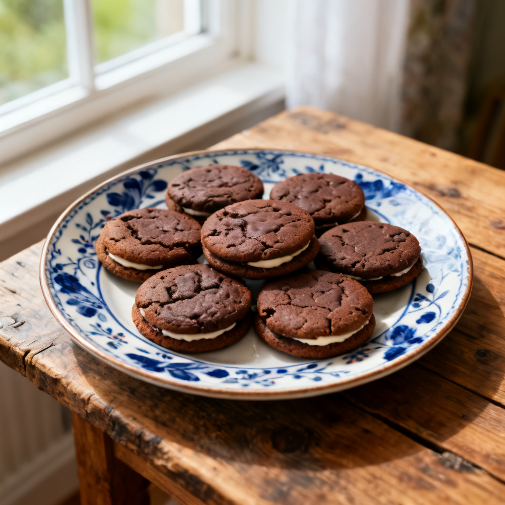 Chokladbruna kakor