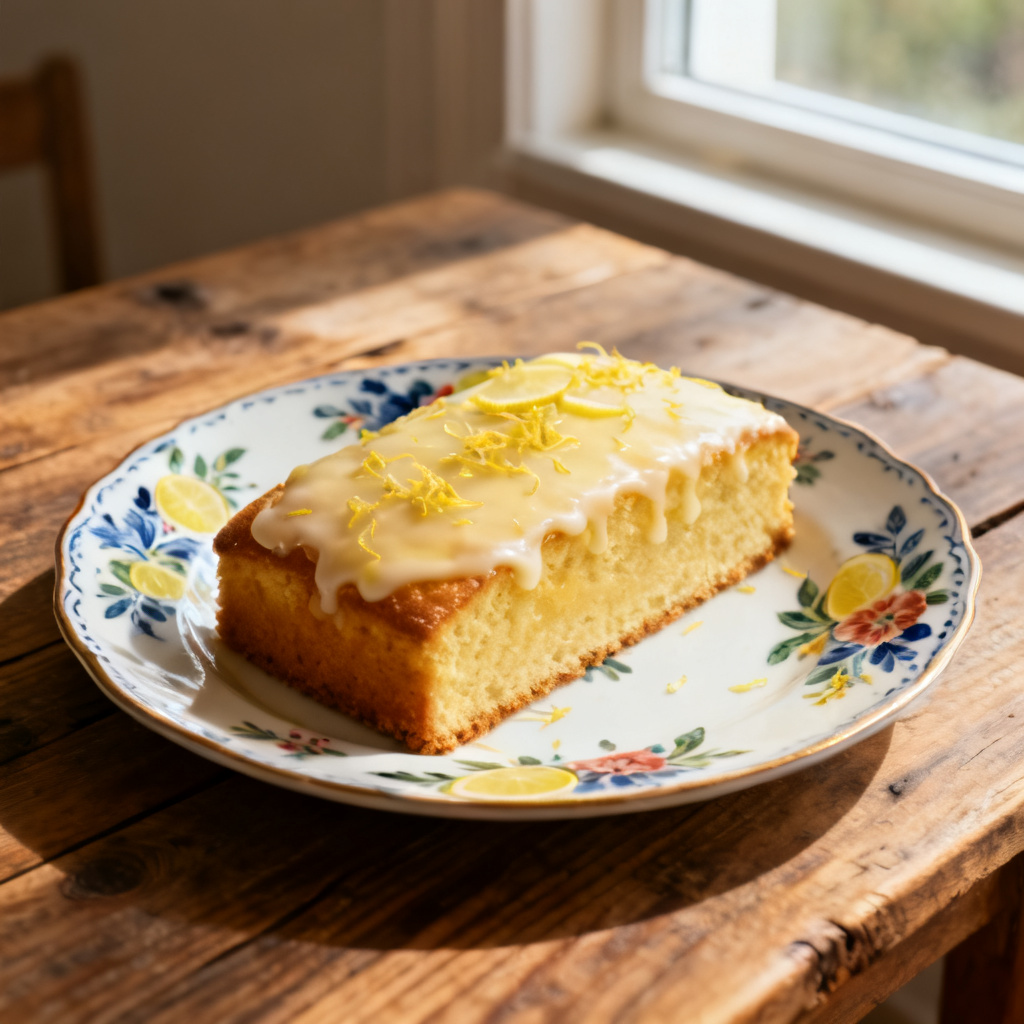 Mjuk citronkaka