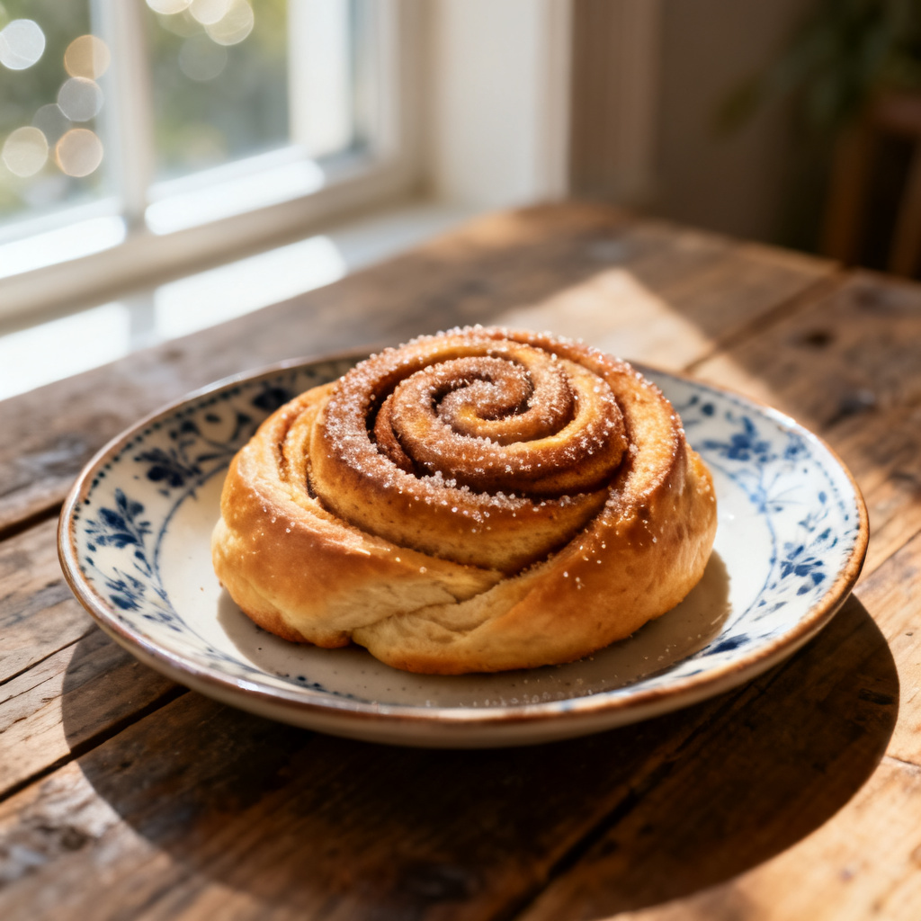 Kanelbullerulltårta