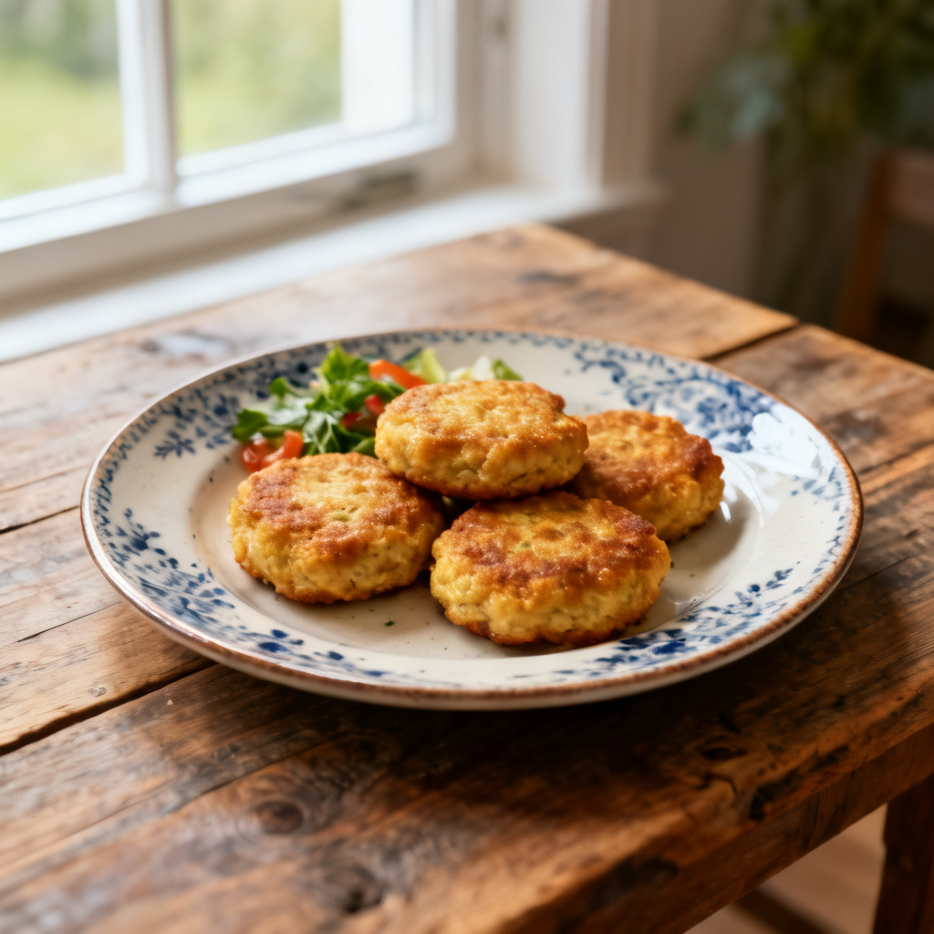 Kotletter med korma och blomkål
