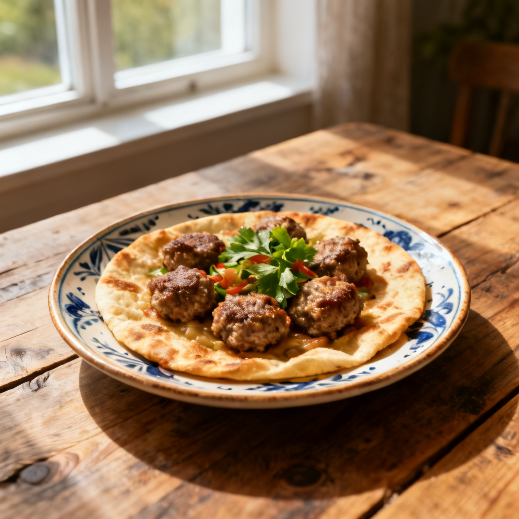 Mozzarella fylld Köttfärslimpa