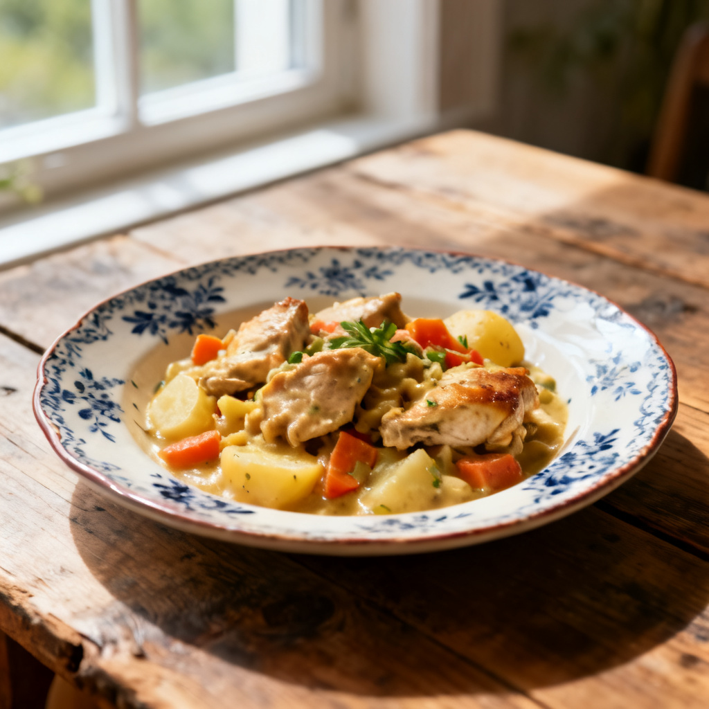 Kycklingröra med curry