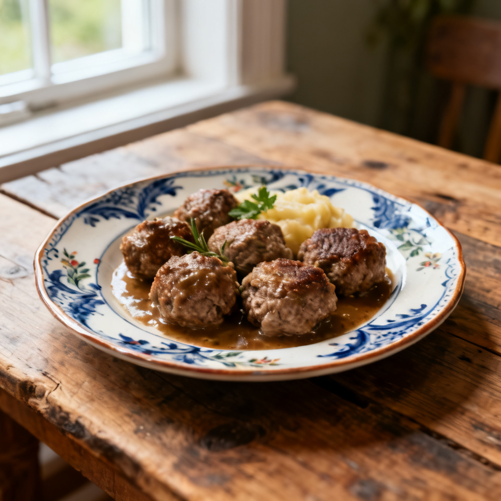 Lammkotletter med Agrodolce-glaze, valnötter och feta