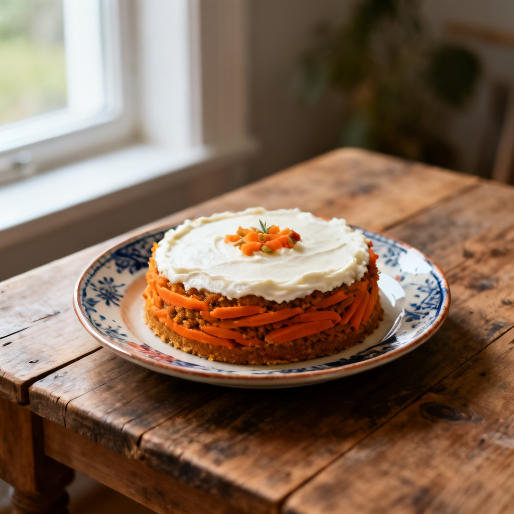 Morotstårta med cottage cheesefrosting